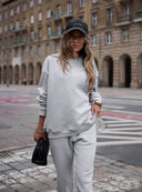 CREWNECK MONO ICON GREY MELANGE