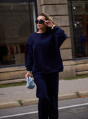 CREWNECK MONO ICON NAVY BLUE