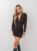SKIRT VEDETTE DARK CHOCOLATE