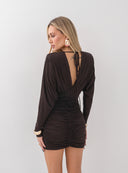 SKIRT VEDETTE DARK CHOCOLATE