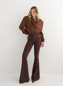 TROUSERS SAFIYA BROWN