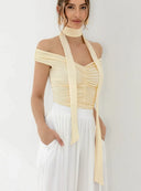 SCARF VEIL BUTTER YELLOW