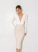 SKIRT SENSA BEIGE