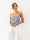 TOP BASE DUSTY BLUE