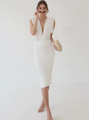 SKIRT SELIN ECRU