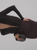 SKIRT SENSA BROWN