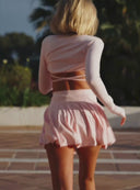 SKIRT COURT ROSE TOUCH