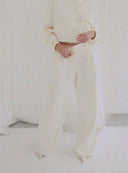TROUSERS NOEME VANILLA