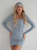 Dress Sophie - Dusty Blue