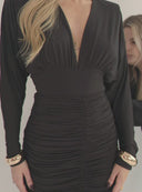 SKIRT VEDETTE DARK CHOCOLATE