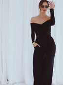LONGSLEEVE BIANCA BLACK