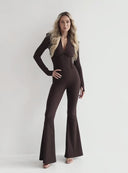 JUMPSUIT ELÉONORE BROWN