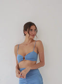 TOP MIA DUSTY BLUE