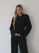 TROUSERS NOREL BLACK