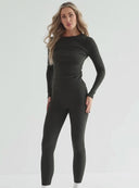 LEGGINGS ALODIE DARK KHAKI